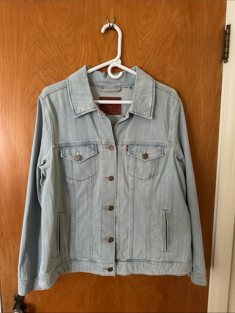 Levi's Women's Pale Blue Denim Trucker Jacket